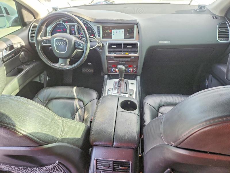 2009 Audi Q7 VIN WA1CM74L39D032259 COPART salvage auction — FRONT END, Fl - Cert Of Title Slvg Rebuildable, sold $250 on 2026-07-21 (photo 8)