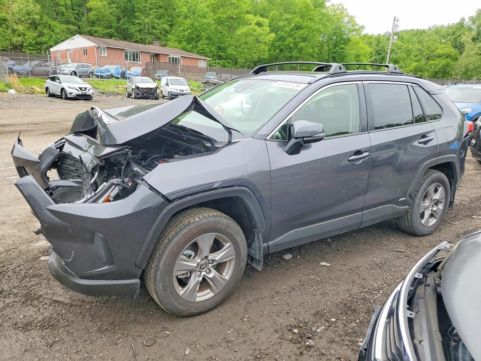 2025 Toyota Rav 4 VIN JTMRWRFV4SJ069638 COPART salvage auction — FRONT END, Id - Salvage Certificate Of Title, sold $4,700 on 2026-07-28 (photo 1)
