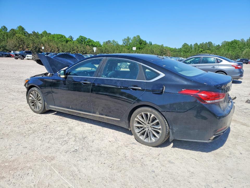 2015 Hyundai Genesis VIN KMHGN4JE4FU070163 COPART salvage auction — FRONT END, Va - Certificate Of Title, sold $1,400 on 2026-07-13 (photo 2)