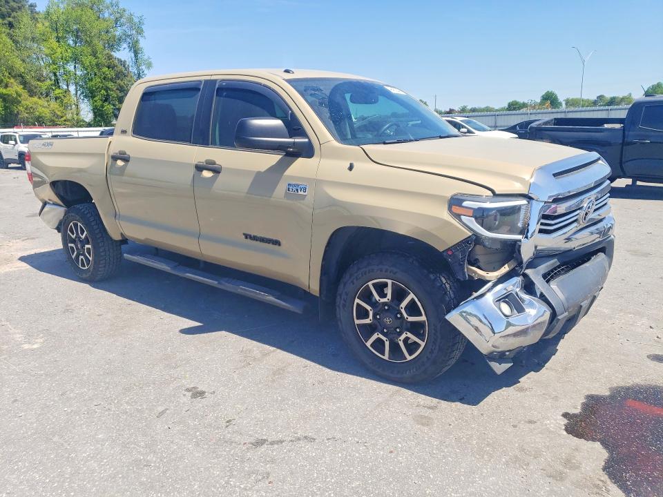 2017 Toyota Tundra VIN 5TFDW5F19HX585192 COPART salvage auction — REAR END, Nc - Salvage Certificate Of Title, sold $16,500 on 2026-07-07 (photo 4)