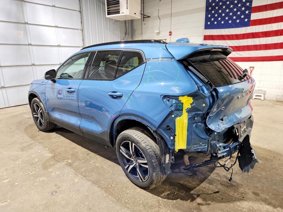 2024 Volvo Xc40 VIN YV4L12UK4R2331163 COPART salvage auction — REAR END, Nh - Cert Of Title-Salvage, sold $4,000 on 2026-07-14 (photo 2)