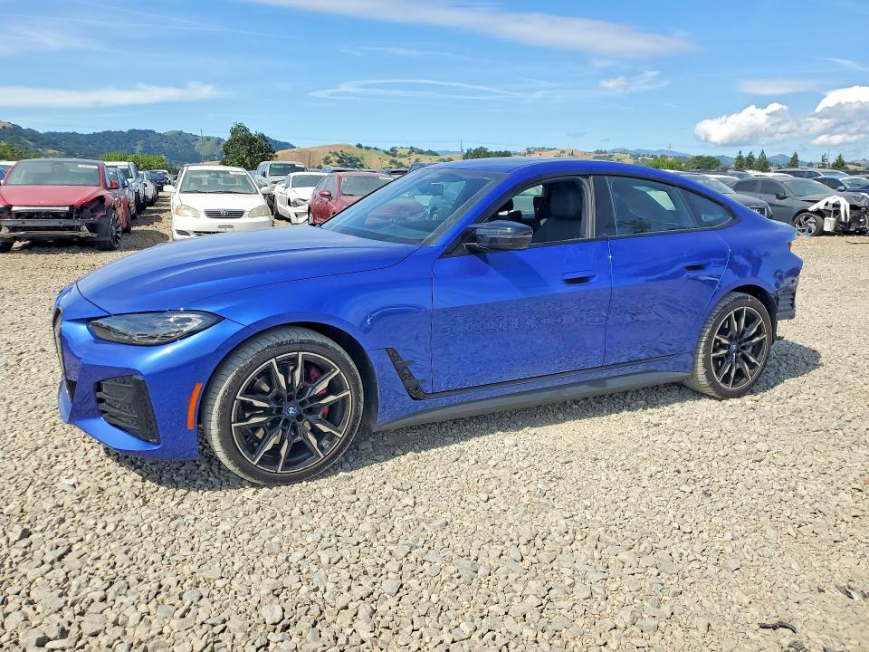 2024 BMW I4 VIN WBY33AW00RFT26519 — COPART salvage auction photo