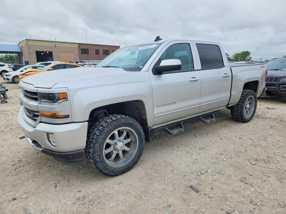 2018 Chevrolet Silverado VIN 3GCUKREC6JG365475 COPART salvage auction — NORMAL WEAR, Ks - Cert Of Title-Salvage, sold $11,700 on 2026-07-02 (photo 1)