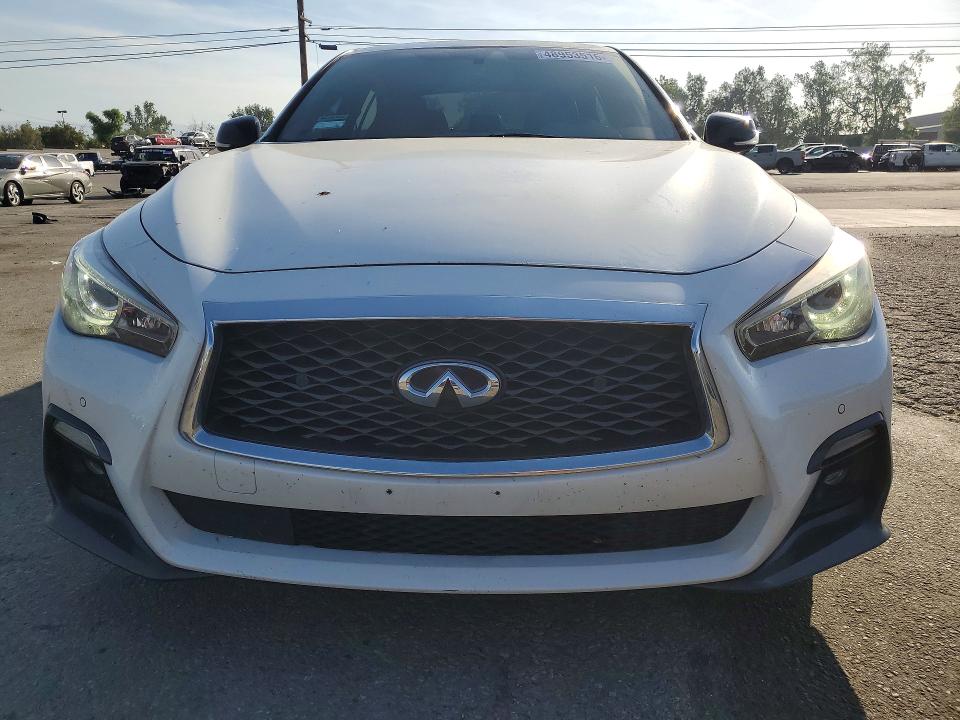 2018 Infiniti Q50 VIN JN1FV7AP8JM461668 COPART salvage auction — UNDERCARRIAGE, Ca - Salvage Certificate, sold $8,100 on 2026-07-02 (photo 5)