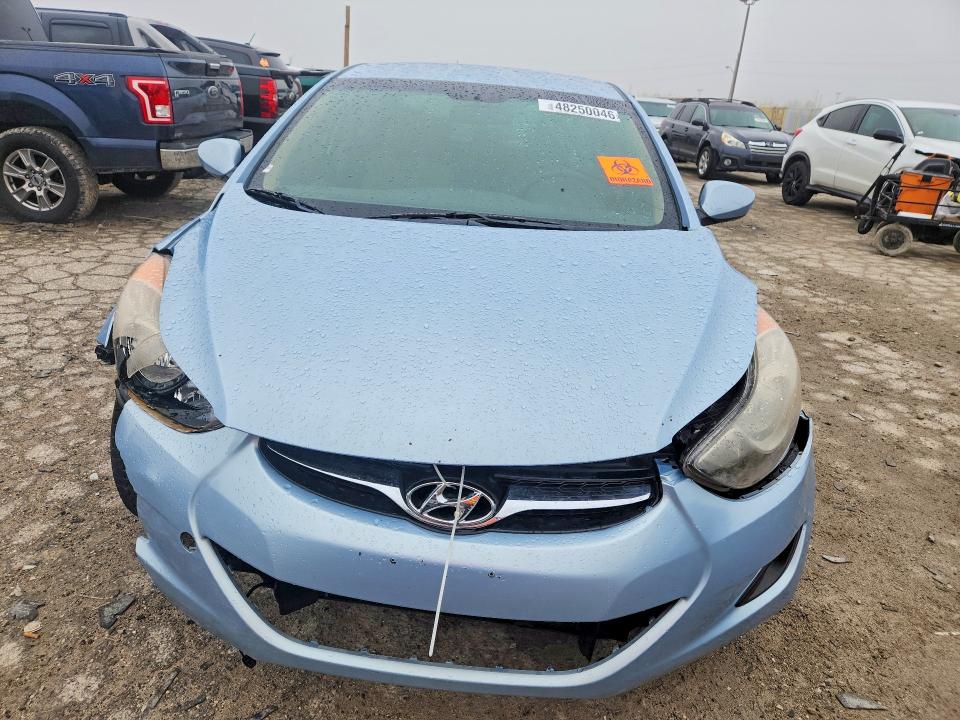 2011 Hyundai Elantra VIN KMHDH4AE0BU157997 COPART salvage auction — FRONT END, In - Bill Of Sale - Parts Only, sold $150 on 2026-07-24 (photo 5)