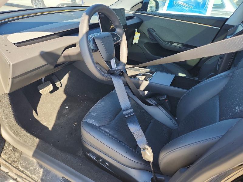 2025 Tesla Model 3 VIN 5YJ3E1EA8SF921182 COPART salvage auction — REAR END, LA, sold $150 on 2026-07-22 (photo 7)