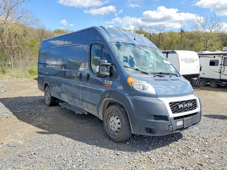 2020 Ram Promaster 3500 VIN 3C6URVJG5LE136708 COPART salvage auction — MECHANICAL, Md - Certificate Of Title, sold $1,000 on 2026-07-29 (photo 4)