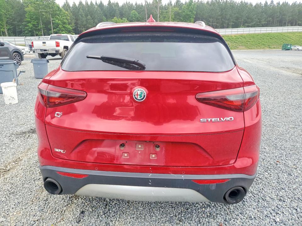 2018 Alfa romeo Stelvio VIN ZASFAKBN5J7B72391 COPART salvage auction — FRONT END, Nc - Salvage Certificate Of Title, sold $1,300 on 2026-07-30 (photo 6)
