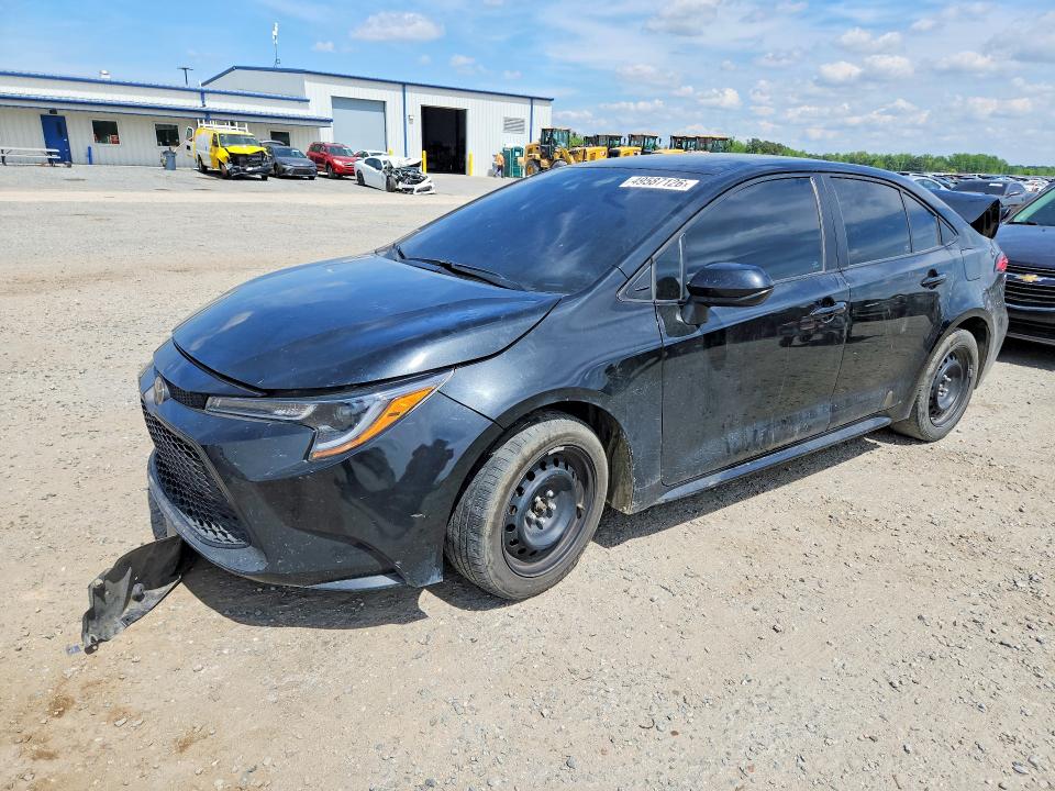 2022 Toyota Corolla VIN 5YFEPMAE6NP375939 COPART salvage auction — REAR END, Nc - Salvage Certificate Of Title, sold $4,300 on 2026-07-20 (photo 1)