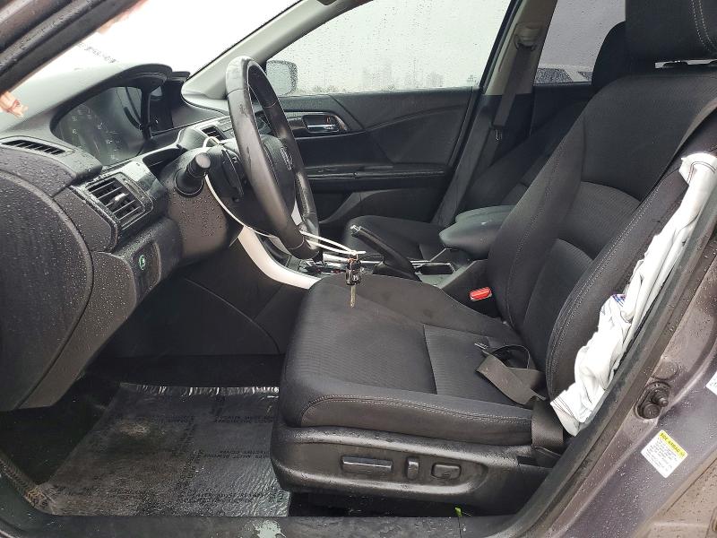 2014 Honda Accord VIN 1HGCR2F58EA300096 COPART salvage auction — FRONT END, Tx - Salvage Vehicle Title, sold $1,300 on 2026-07-02 (photo 7)