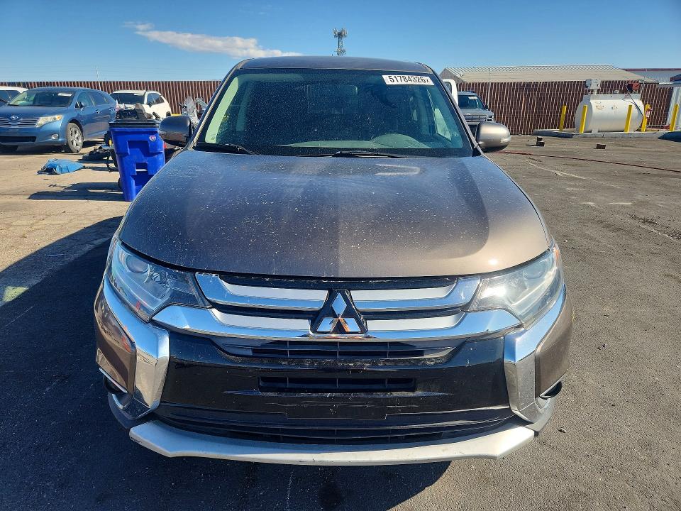 2016 Mitsubishi Outlander VIN JA4AD3A37GZ019941 COPART salvage auction — REAR END, Mt - Certificate Of Title, sold $2,500 on 2026-07-20 (photo 5)