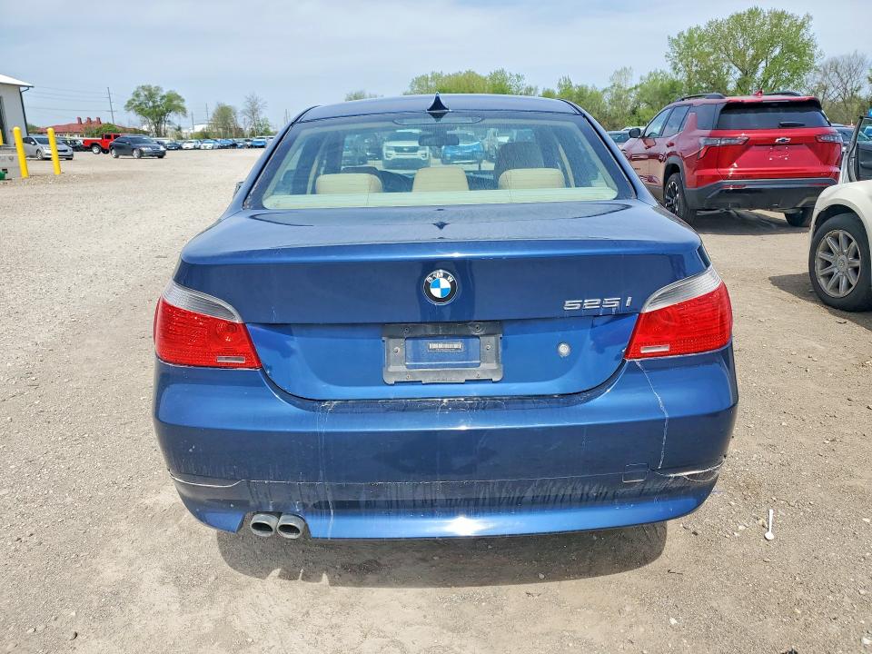 2006 BMW 5er VIN WBANE53596CK79108 COPART salvage auction — FRONT END, Ia - Salvage W/Salvage History, sold $275 on 2026-07-06 (photo 6)