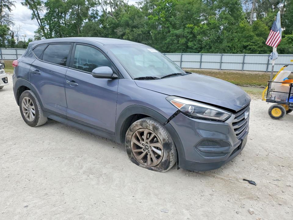 2018 Hyundai Tucson VIN KM8J2CA47JU694435 COPART salvage auction — FRONT END, Fl - Cert Of Title Slvg Rebuildable, sold $3,550 on 2026-07-14 (photo 4)
