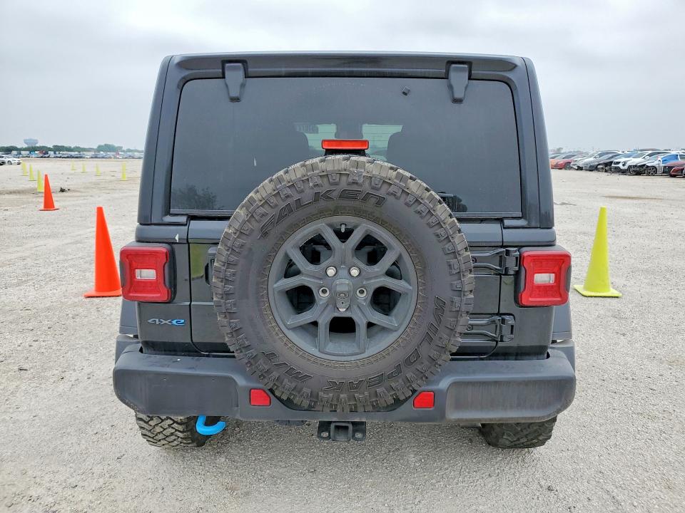 2024 Jeep Wrangler / VIN 1C4RJXN62RW154200 COPART salvage auction — FRONT END, Tx - Salvage Vehicle Title, sold $18,300 on 2026-07-30 (photo 6)
