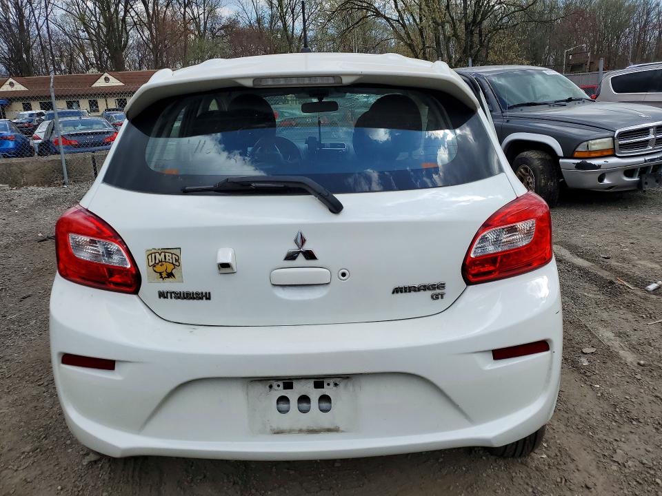 2019 Mitsubishi Mirage VIN ML32A5HJ2KH015039 COPART salvage auction — SIDE, Md - Cert Of Salvage > 75% Damage, sold $1,700 on 2026-07-07 (photo 6)