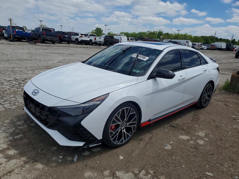 2023 Hyundai Elantra VIN KMHLW4AKXPU012271 COPART salvage auction — MECHANICAL, In - Cert Of Title-Salvage Title, sold $6,500 on 2026-07-24 (photo 1)