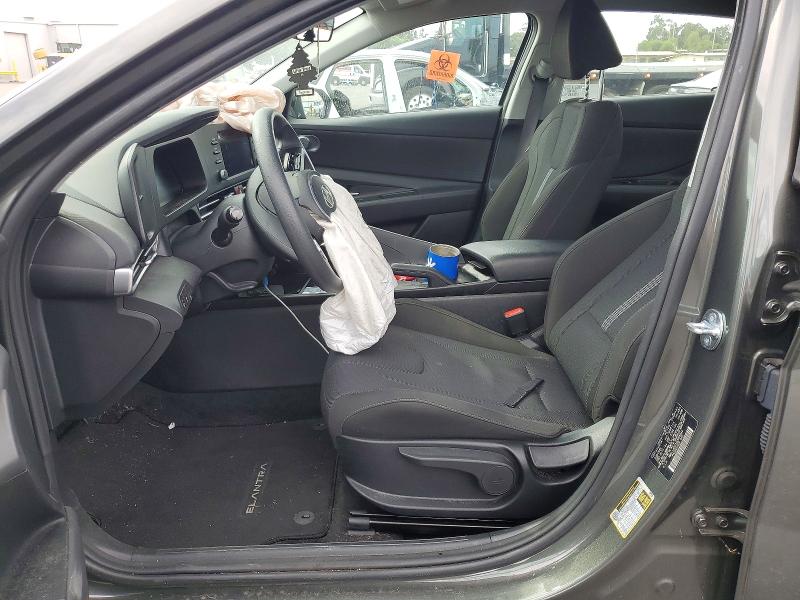 2025 Hyundai Elantra VIN KMHLL4DG1SU086042 COPART salvage auction — FRONT END, Ca - Salvage Certificate, sold $4,050 on 2026-07-06 (photo 7)