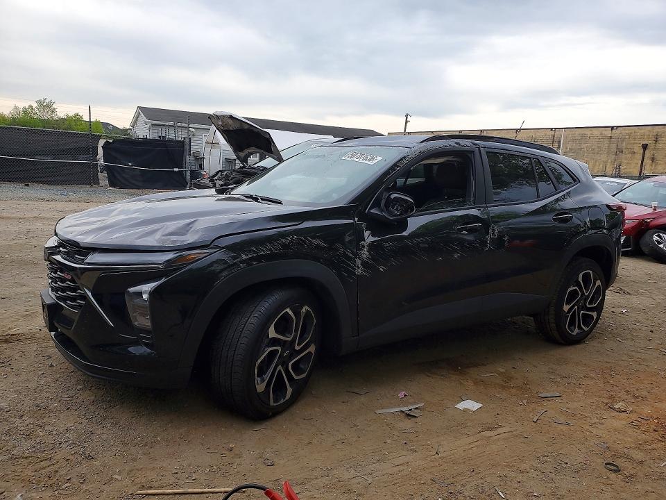 2025 Chevrolet Trax VIN KL77LJEP3SC310434 COPART salvage auction — ROLLOVER, Salvage Title, sold $2,250 on 2026-07-23 (photo 1)