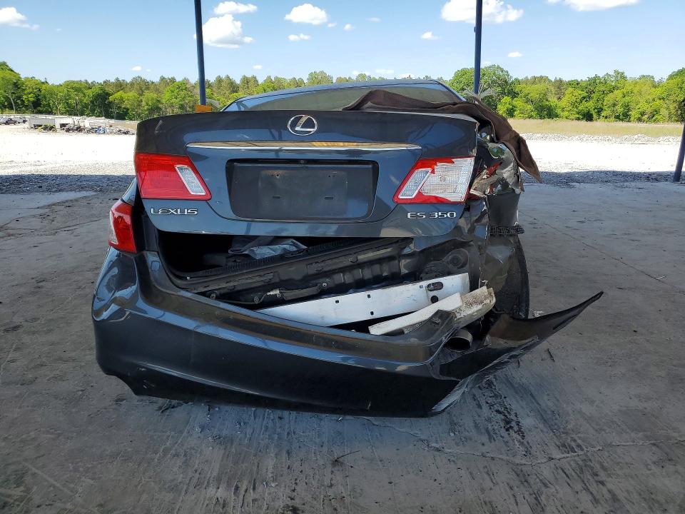 2007 Lexus ES VIN JTHBJ46G972052354 COPART salvage auction — ROLLOVER, GA - CERT OF TITLE-SALVAGE, sold $250 on 2026-07-23 (photo 6)