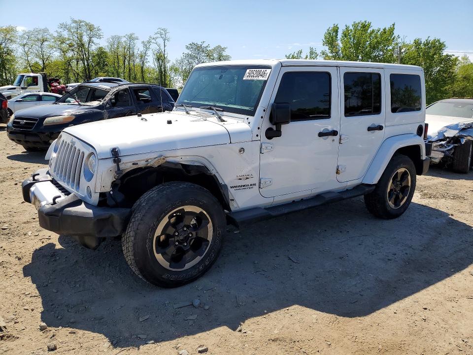 2017 Jeep Wrangler / VIN 1C4BJWEG6HL657460 COPART salvage auction — FRONT END, Md - Cert Of Salvage > 75% Damage, sold $5,100 on 2026-07-02 (photo 1)