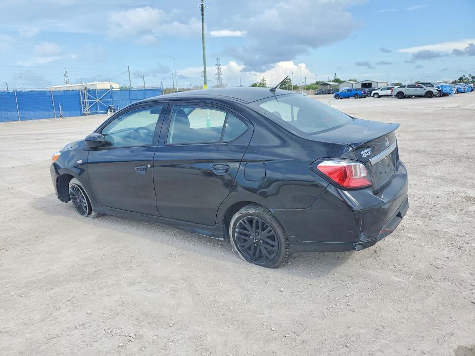 2024 Mitsubishi Mirage VIN ML32FUFJ5RHF14039 COPART salvage auction — FRONT END, Salvage Title, sold $3,150 on 2026-07-22 (photo 2)