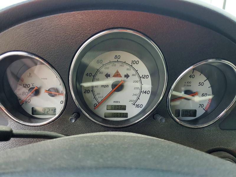 2001 Mercedes-benz Slk-class VIN WDBKK49F31F203933 COPART salvage auction — FRONT END, Fl - Cert Of Title Slvg Rebuildable, sold $450 on 2026-07-27 (photo 9)