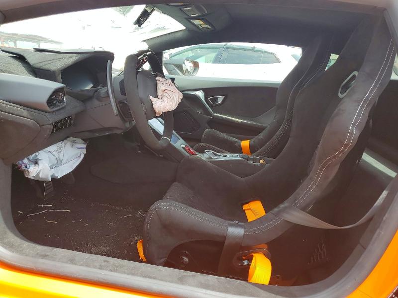 2023 Lamborghini Huracan VIN ZHWUA6ZX1PLA25445 COPART salvage auction — FRONT END, Tx - Salvage Vehicle Title, sold $126,000 on 2026-08-10 (photo 7)