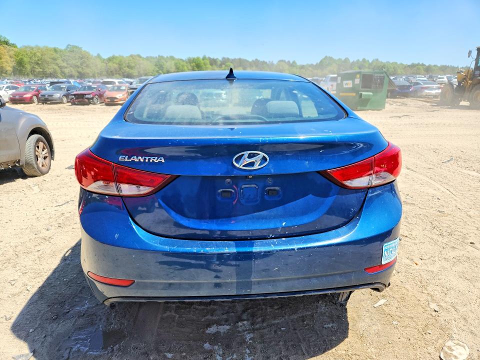 2015 Hyundai Elantra VIN KMHDH4AE6FU381961 COPART salvage auction — SIDE, De - Salvage Certificate, sold $1,050 on 2026-07-07 (photo 6)