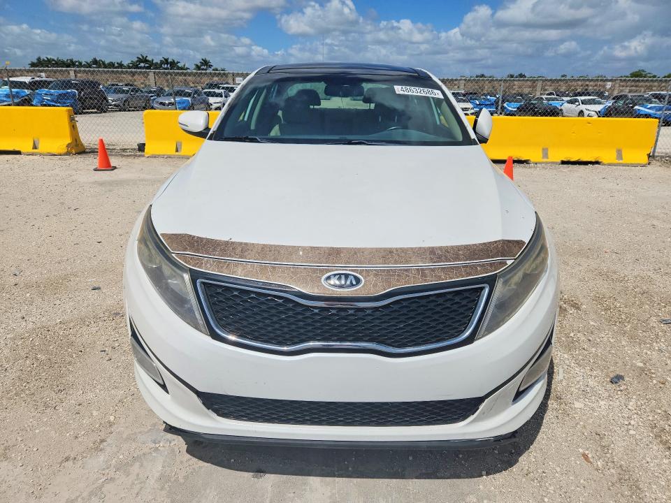 2015 Kia Optima VIN 5XXGN4A78FG444303 COPART salvage auction — BURN, Fl - Cert Of Title Slvg Rebuildable, sold $950 on 2026-07-29 (photo 5)