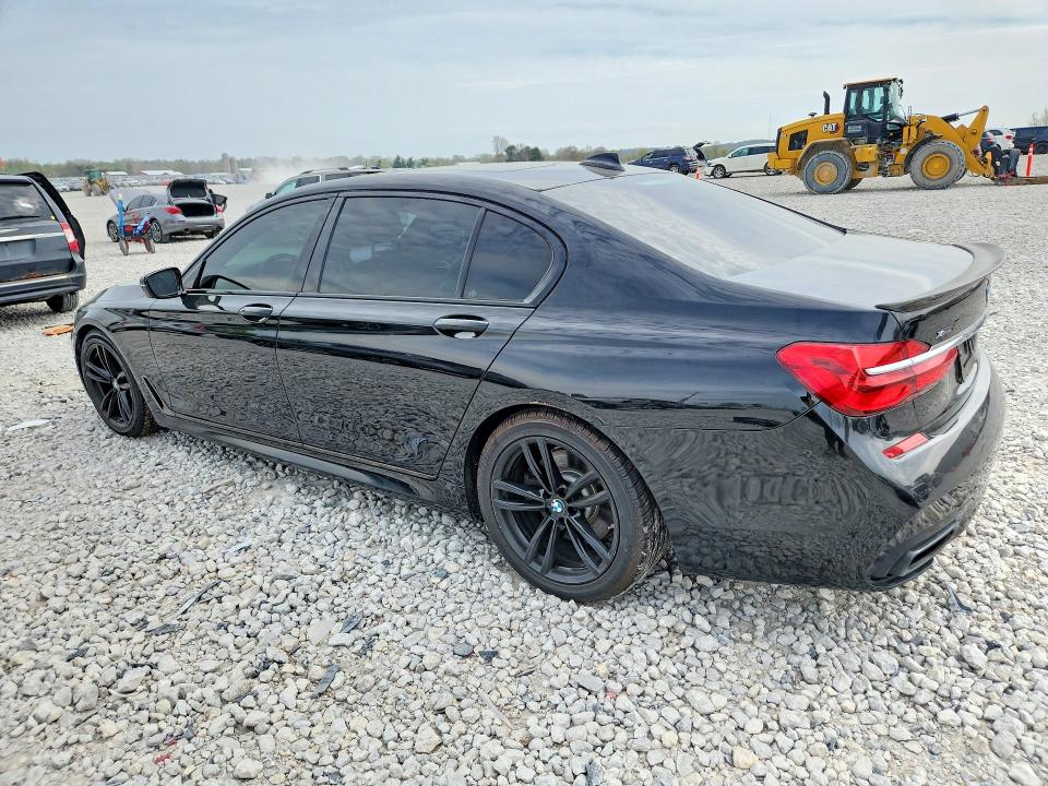 2016 BMW 7er VIN WBA7F2C56GGE12389 COPART salvage auction — WATER/FLOOD, Mi - Cert Of Title-Flood Vehicle, sold $5,700 on 2026-07-02 (photo 2)