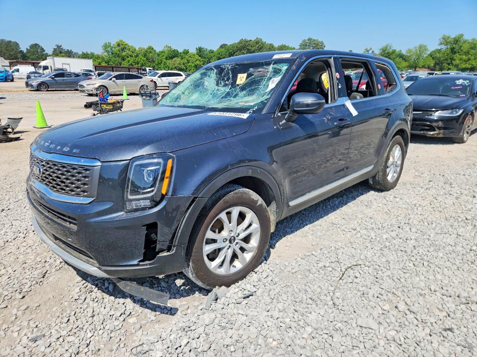 2021 Kia Telluride VIN 5XYP2DHC2MG106108 COPART salvage auction — MECHANICAL, Ms - Certificate Of Title (P), sold $5,900 on 2026-07-27 (photo 1)