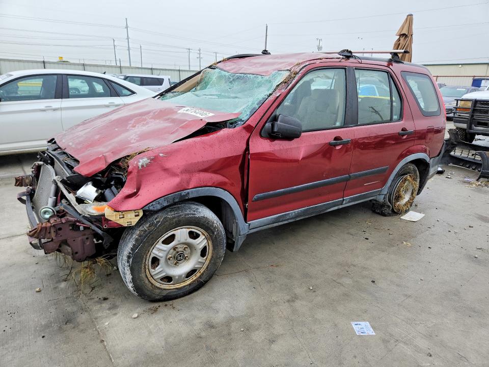 2005 Honda Cr-v VIN JHLRD78565C037857 COPART salvage auction — ALL OVER, Tx - Nonrepairable Title, sold $250 on 2026-07-07 (photo 1)