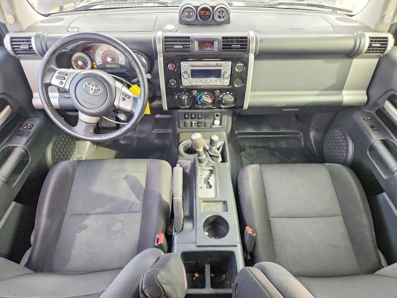 2014 Toyota Fj cruiser VIN JTEBU4BF8EK186982 COPART salvage auction — FRONT END, Tx - Certificate Of Title, sold $6,700 on 2026-07-02 (photo 8)