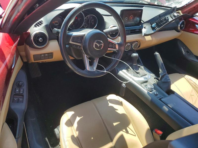 2019 Mazda Mx-5 miata VIN JM1NDAM77K0305716 COPART salvage auction — ALL OVER, Ga - Cert Of Title-Salvage, sold $1,800 on 2026-07-15 (photo 8)