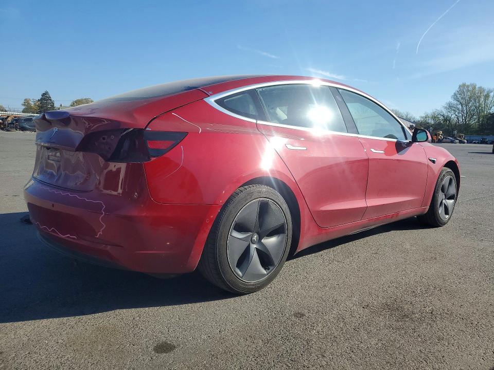 2018 Tesla Model 3 VIN 5YJ3E1EA4JF022401 COPART salvage auction — REAR END, Pa - Certificate Of Salvage, sold $6,400 on 2026-07-14 (photo 3)