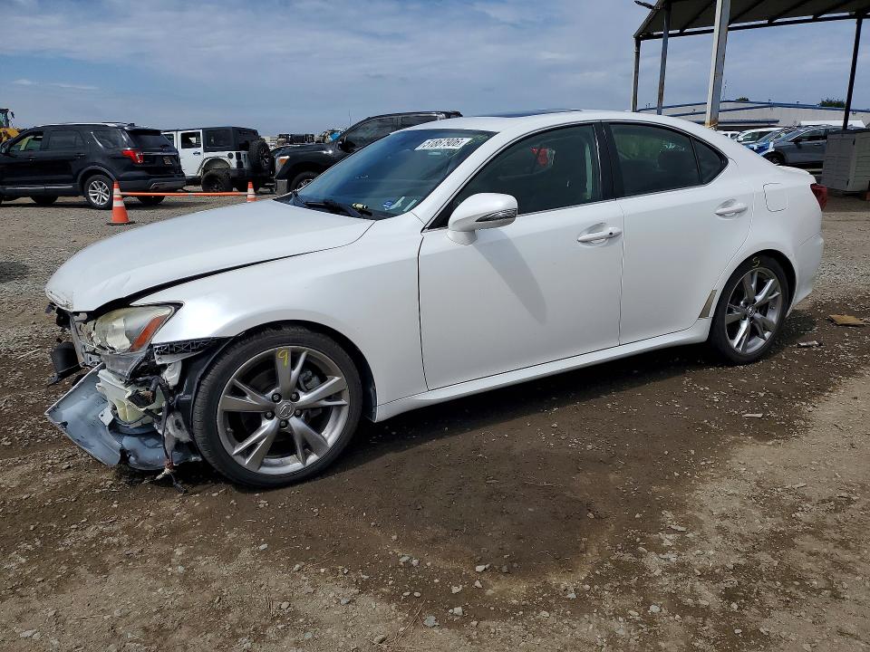 2010 Lexus Is 250 VIN JTHBF5C22A5124792 — COPART salvage auction photo