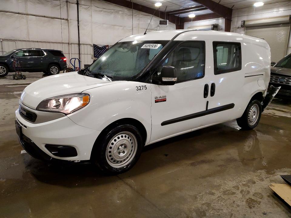 2022 Ram Promaster city VIN ZFBHRFAB6N6Y36995 COPART salvage auction — REAR END, Mn - Cert Of Title-Salvage, sold $3,450 on 2026-07-15 (photo 1)