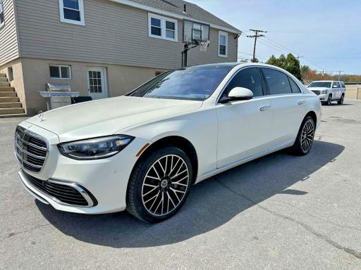 2022 Mercedes-benz S-klasse VIN W1K6G7GB3NA112840 COPART salvage auction — MINOR DENT/SCRATCHES, Va - Certificate Of Title, sold $54,500 on 2026-07-29 (photo 1)