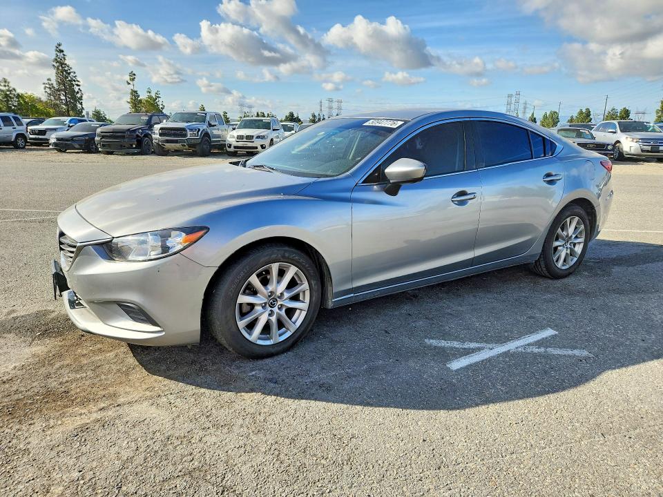2015 Mazda 6 VIN JM1GJ1U59F1179410 COPART salvage auction — VANDALISM, CA, sold $600 on 2026-07-23 (photo 1)