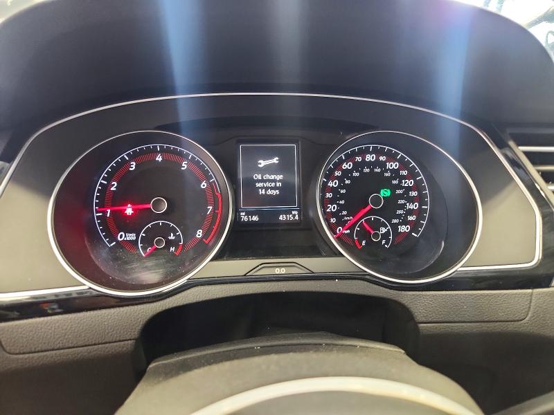 2019 Volkswagen Arteon VIN WVWBR7AN6KE009308 COPART salvage auction — REAR END, WI - CERTIFICATE OF TITLE, sold $8,200 on 2026-07-20 (photo 9)