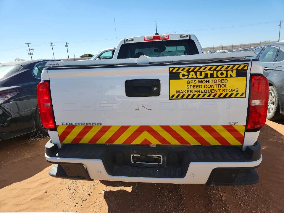 2022 Chevrolet Colorado VIN 1GCHSCEA7N1217918 COPART salvage auction — MINOR DENT/SCRATCHES, Tx - Certificate Of Title, sold $11,900 on 2026-07-29 (photo 6)