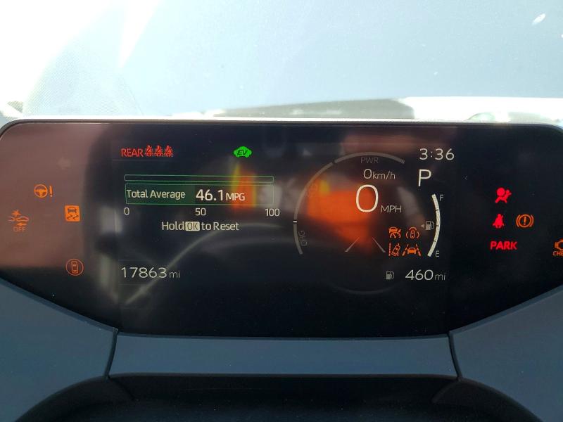 2024 Toyota Prius VIN JTDACAAU8R3038705 COPART salvage auction — SIDE, Ca - Salvage Certificate, sold $10,800 on 2026-07-24 (photo 9)