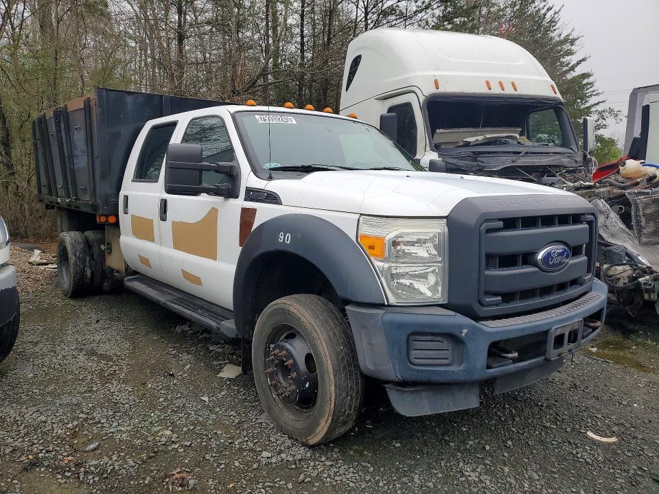 2015 Ford F-450 super duty VIN 1FD0W4GY0FEA15994 COPART salvage auction — REAR END, MD - CERTIFICATE OF TITLE, sold $575 on 2026-07-10 (photo 4)