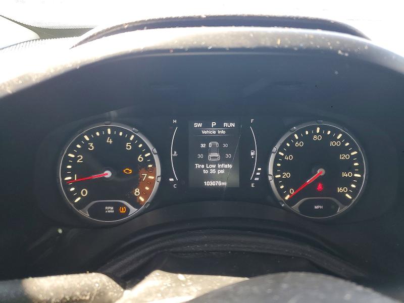 2018 Jeep VIN ZACCJBAB6JPH36247 COPART salvage auction — HAIL, In - Cert Of Title-Salvage Title, sold $2,250 on 2026-08-18 (photo 9)