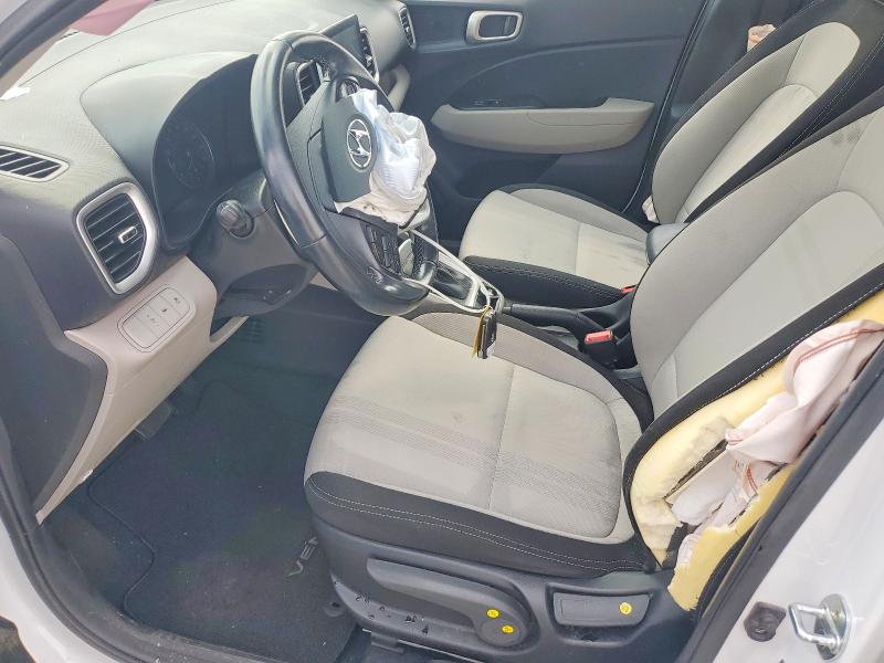 2021 Hyundai Venue VIN KMHRC8A39MU071293 COPART salvage auction — FRONT END, Ar - Cert Of Title-Salvage, sold $1,900 on 2026-07-06 (photo 7)
