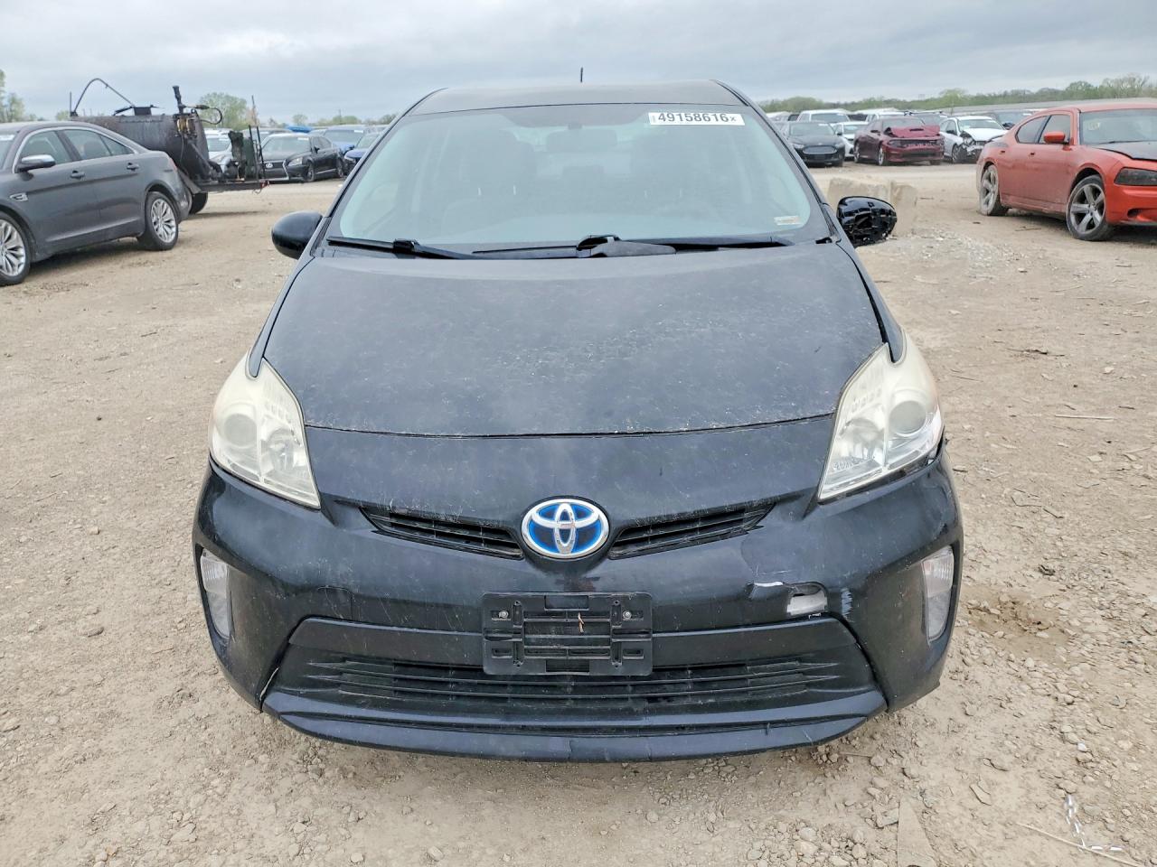 2014 Toyota Prius VIN JTDKN3DU3E0378345 COPART salvage auction — Side, MO - SALVAGE CERTIFICATE OF TITLE, sold $1,300 on 2026-06-30 (photo 5)