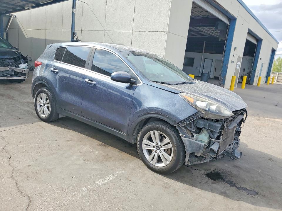 2018 Kia Sportage VIN KNDPM3AC4J7318662 COPART salvage auction — FRONT END, Tx - Salvage Vehicle Title, sold $2,100 on 2026-07-06 (photo 4)