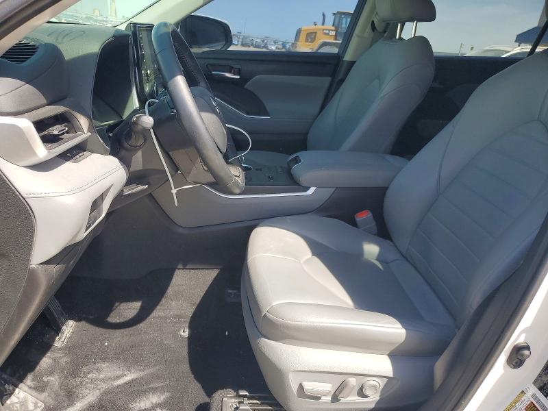 2021 Toyota Highlander VIN 5TDHBRCH3MS527598 COPART salvage auction — FRONT END, Id - Salvage Certificate Of Title, sold $225 on 2026-07-21 (photo 7)