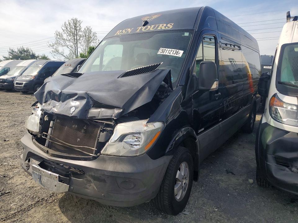2015 Mercedes-benz Sprinter VIN WDZPE8CC5F5951553 COPART salvage auction — FRONT END, Md - Cert Of Salvage > 75% Damage, sold $3,150 on 2026-07-15 (photo 1)