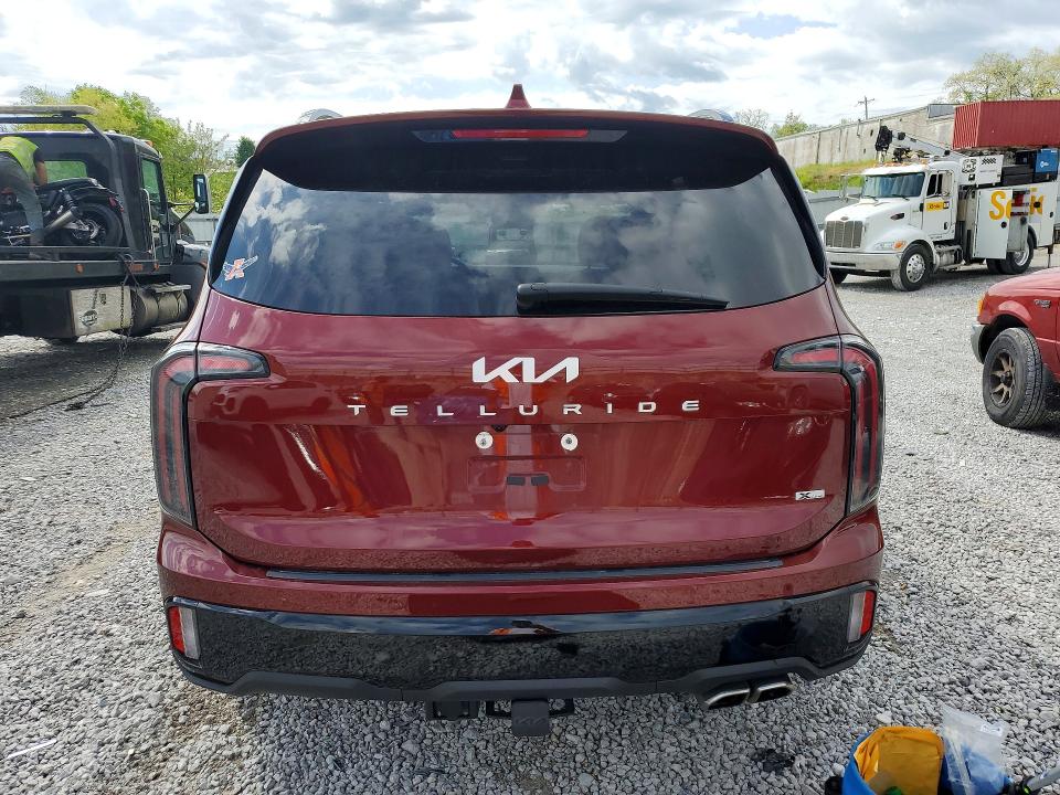 2024 Kia Telluride VIN 5XYP5DGC6RG515227 COPART salvage auction — SIDE, Ky - Cert Of Title-Salvage, sold $16,700 on 2026-07-24 (photo 6)